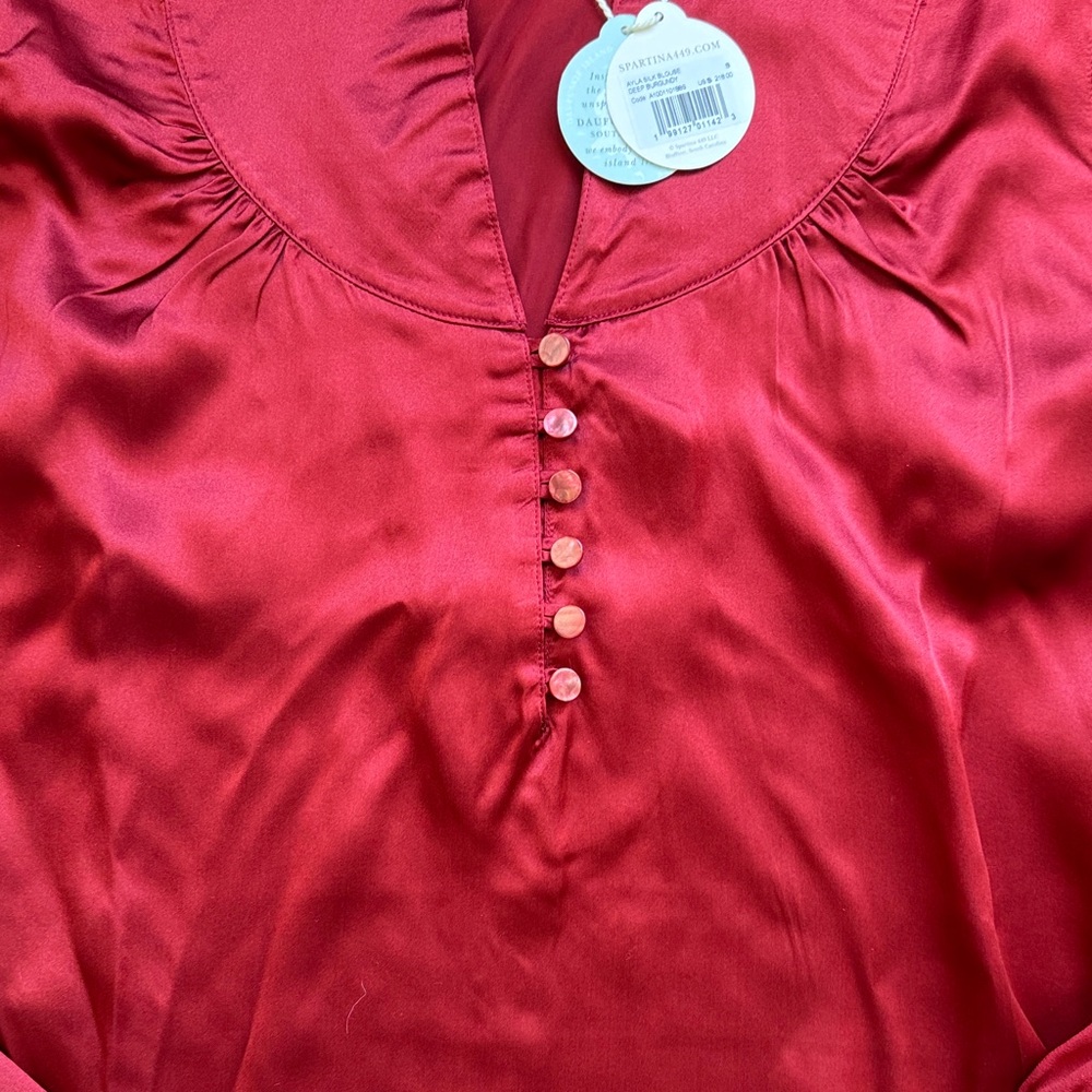 Spartina449 Ayla Silk Blouse - Picture 6 of 7